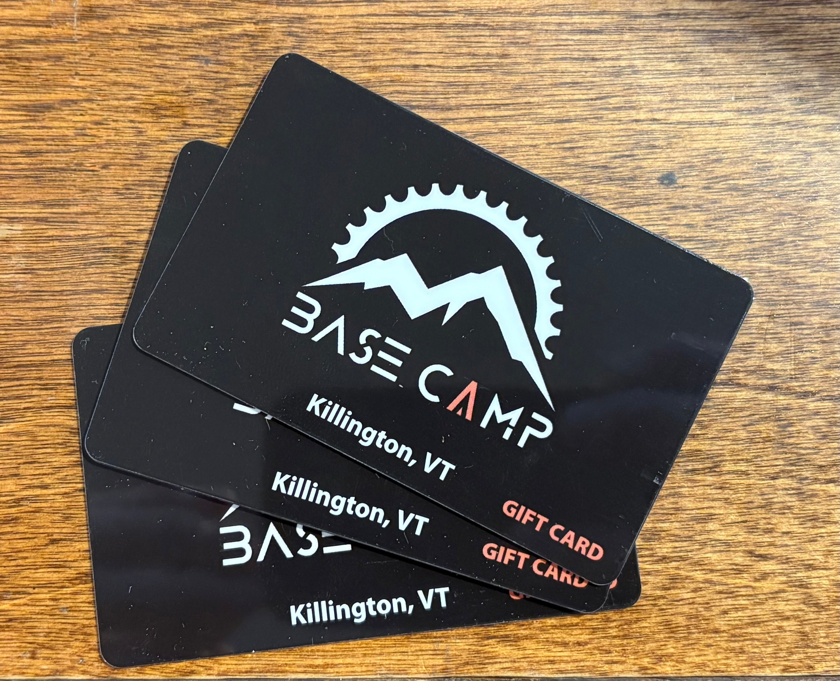 Base Camp Gift Cards – Base Camp Bike and Ski