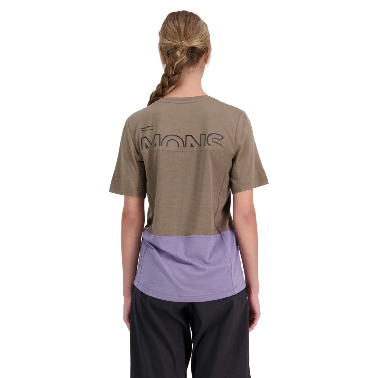 Mons Royale Tarn Merino Shift Tee Logo W