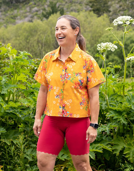 Shredly Short Sleeve Cropped Explorer