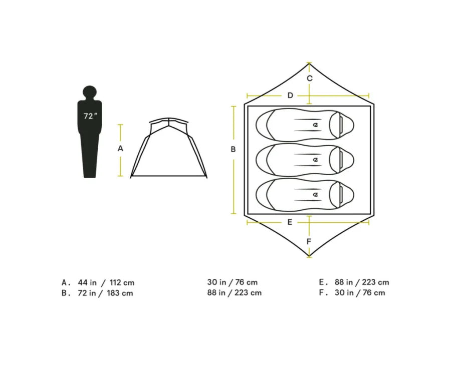 Nemo Aurora 3P & Footprint