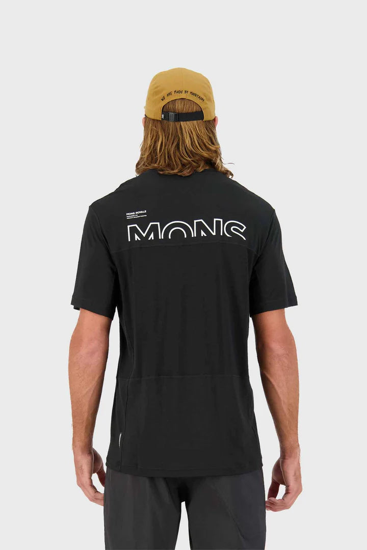 Mons Royale Tarn Merino Shift T-Shirt Logo