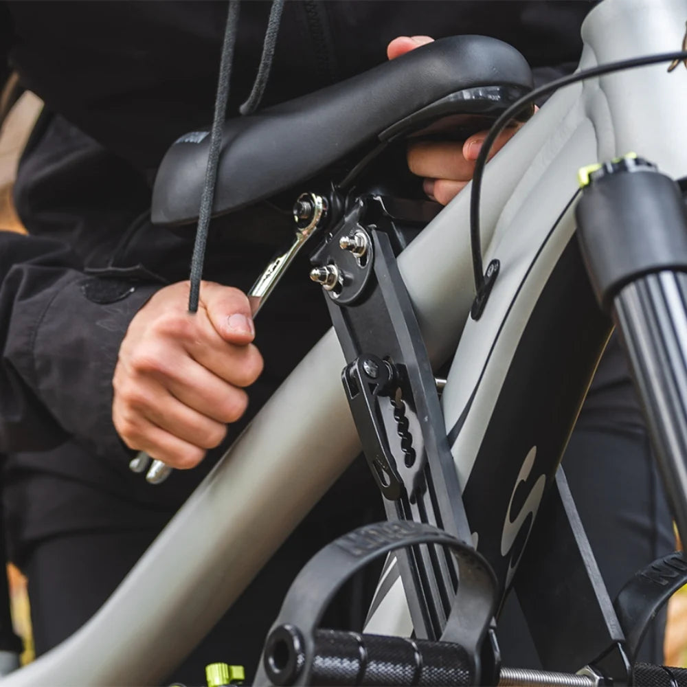 Shotgun Child Bike Seat + Handlebars Combo